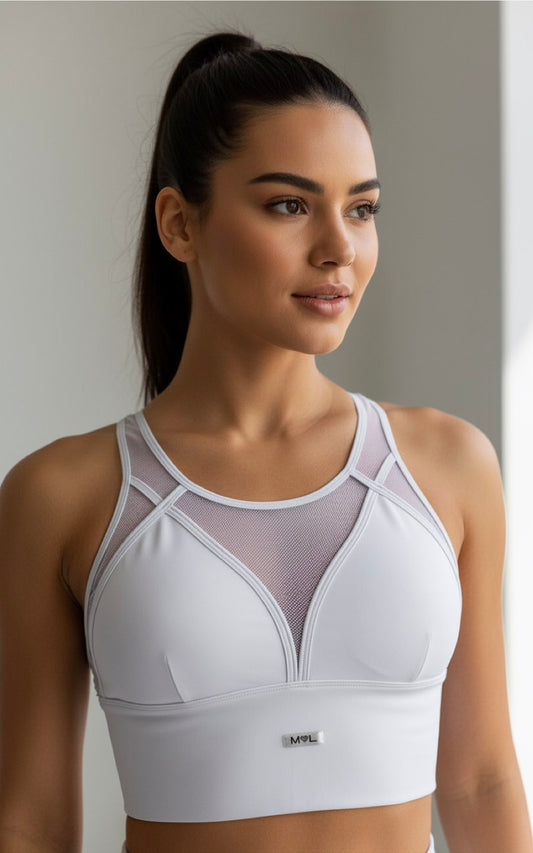 TOP MOON BLANCO | MYA LINE FITNESS