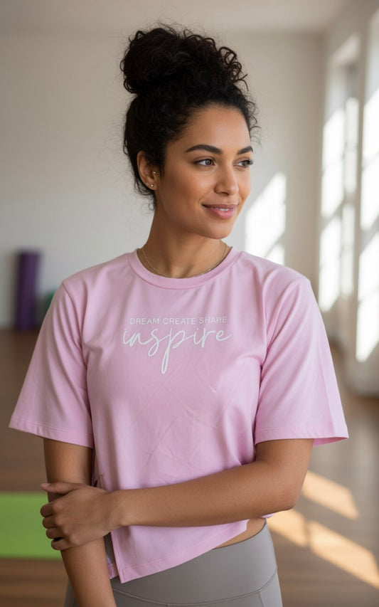 SUDADERA INSPIRE ROSA | MYA LINE FITNESS