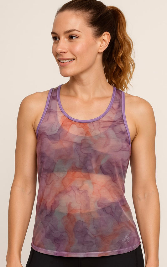 SUDADERA UV LILA | MYA LINE FITNESS