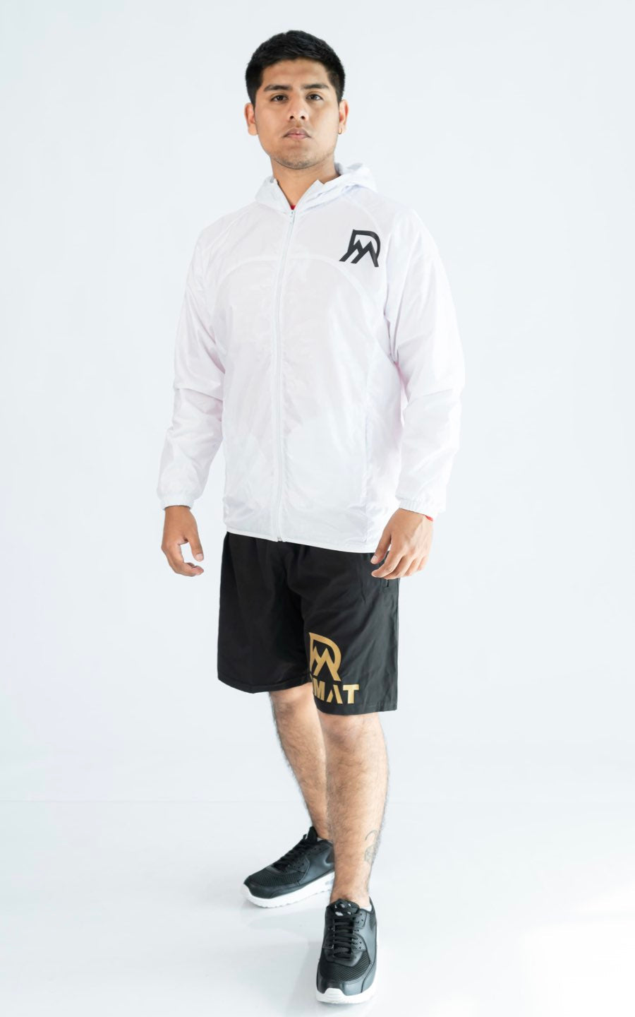 CASACA CORTA VIENTO BLANCO | DIMAT SPORT