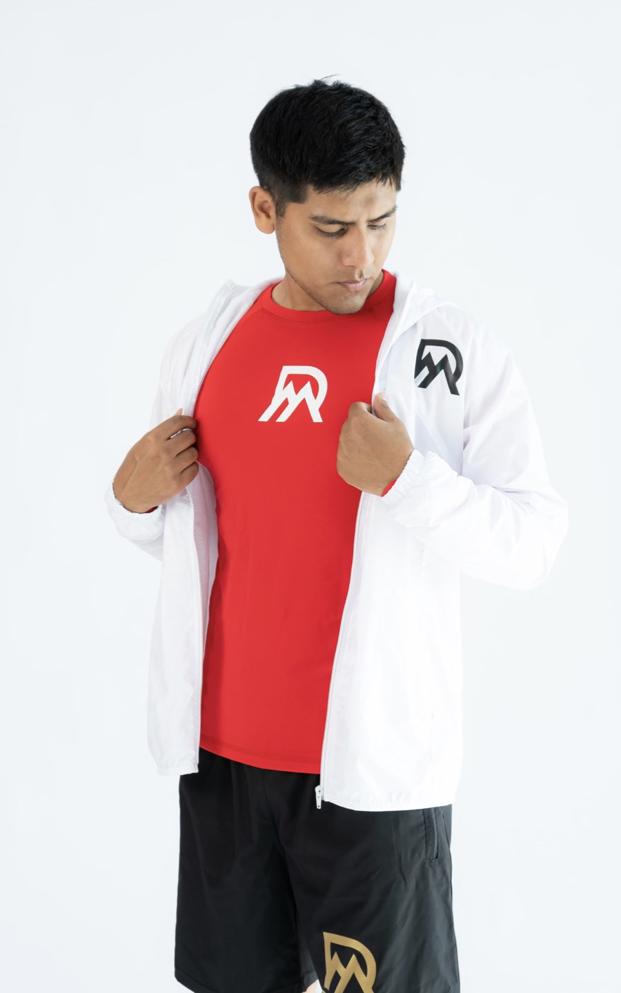 CASACA CORTA VIENTO BLANCO | DIMAT SPORT