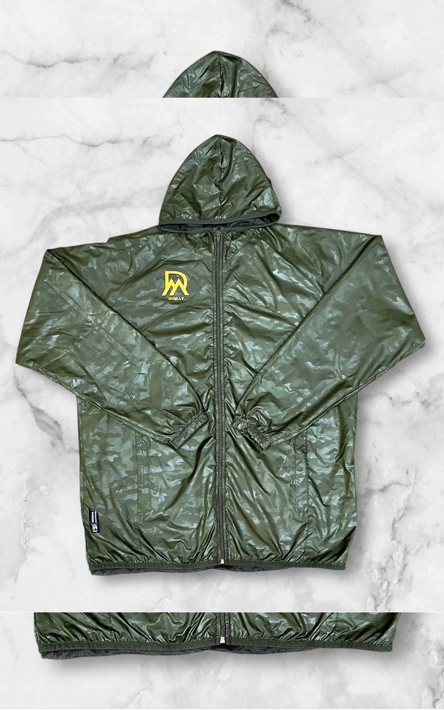 CASACA CORTAVIENTO UNISEX VERDE | DIMAT SPORT