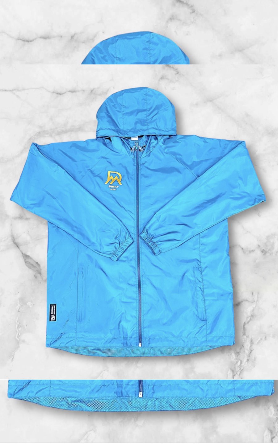 CASACA CORTAVIENTO UNISEX CELESTE| DIMAT SPORT