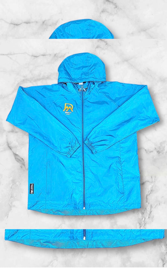CASACA CORTAVIENTO UNISEX CELESTE| DIMAT SPORT
