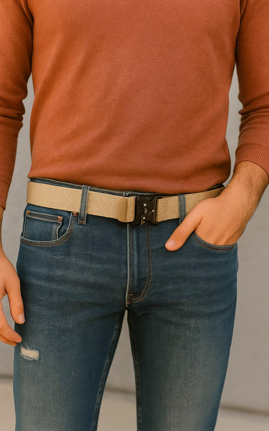 CORREA TACTICA BEIGE | LV PERÚ
