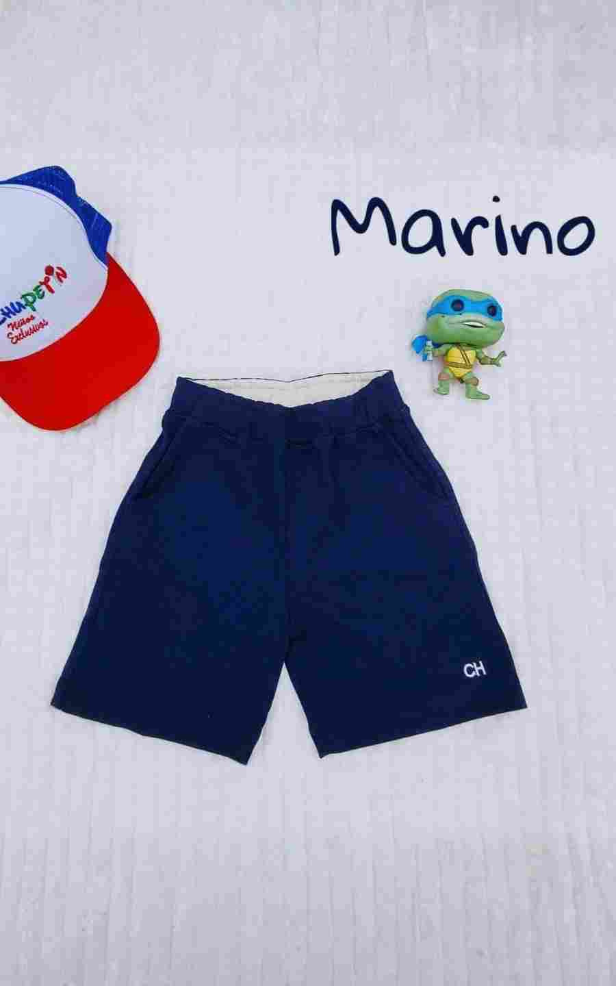 SHORTS ALGODÓN AZUL | CHUPETIN