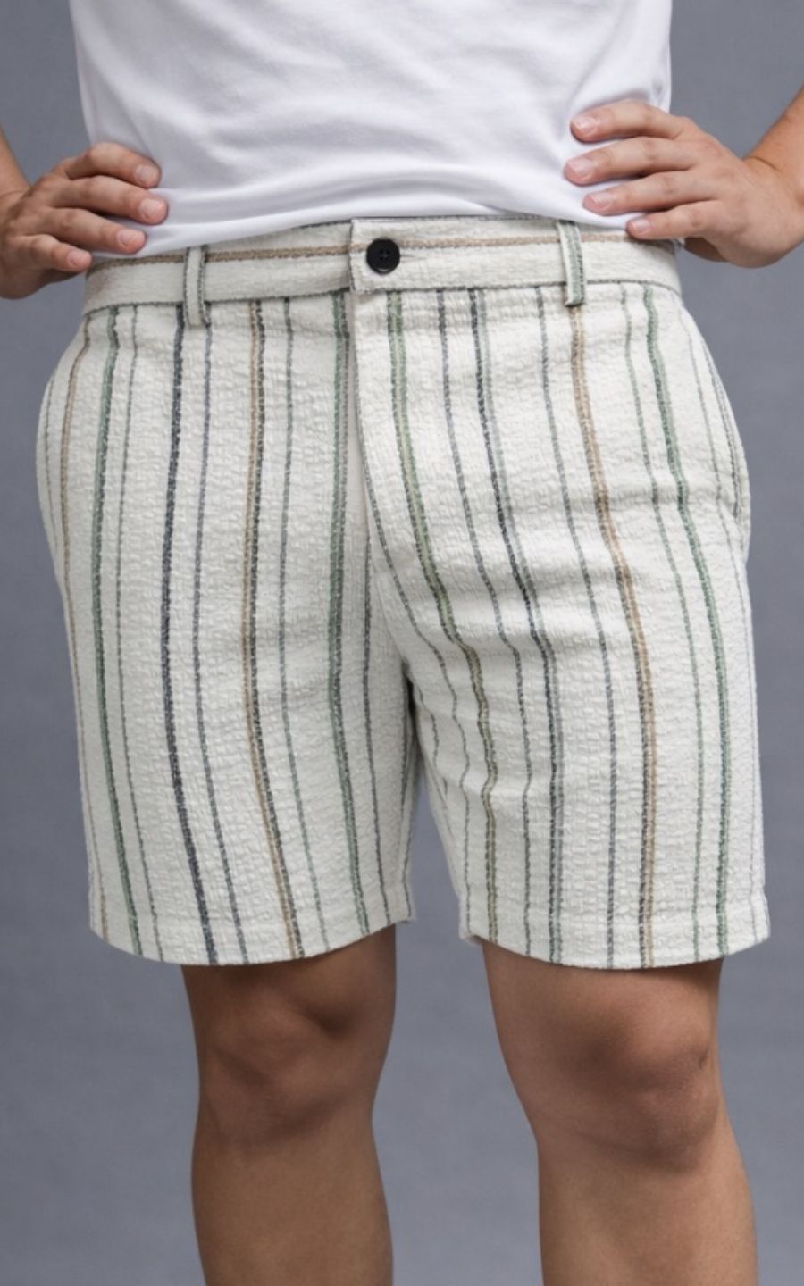 SHORTS-ALGODÓN-CALILUZDA PERLA | GARETO COLLECTION
