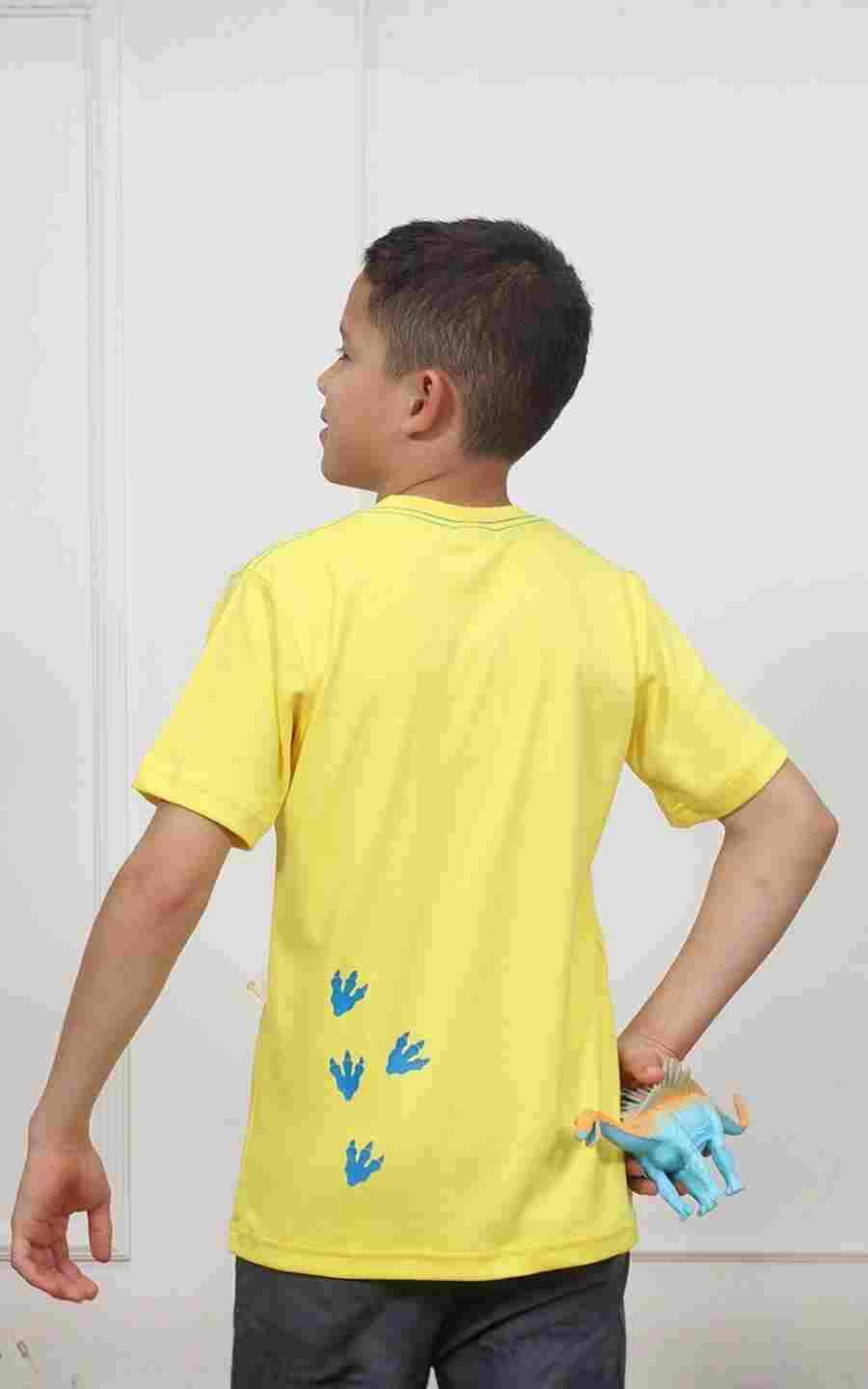 POLO AMARILLO DINOSAURIO | CHUPETIN