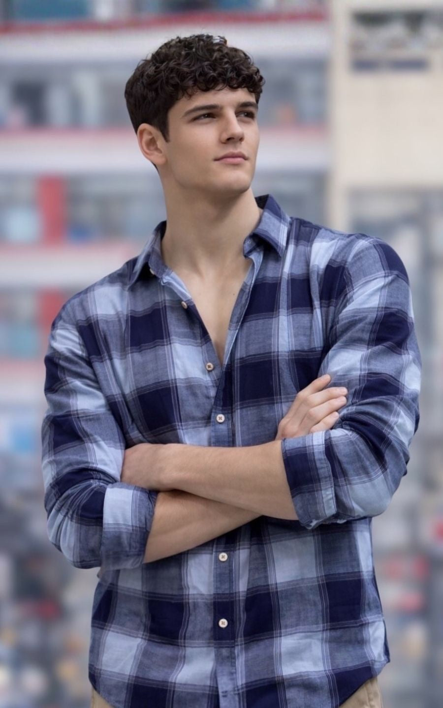 CAMISA LEÑADOR CUADROS | GARETTO COLLECTION