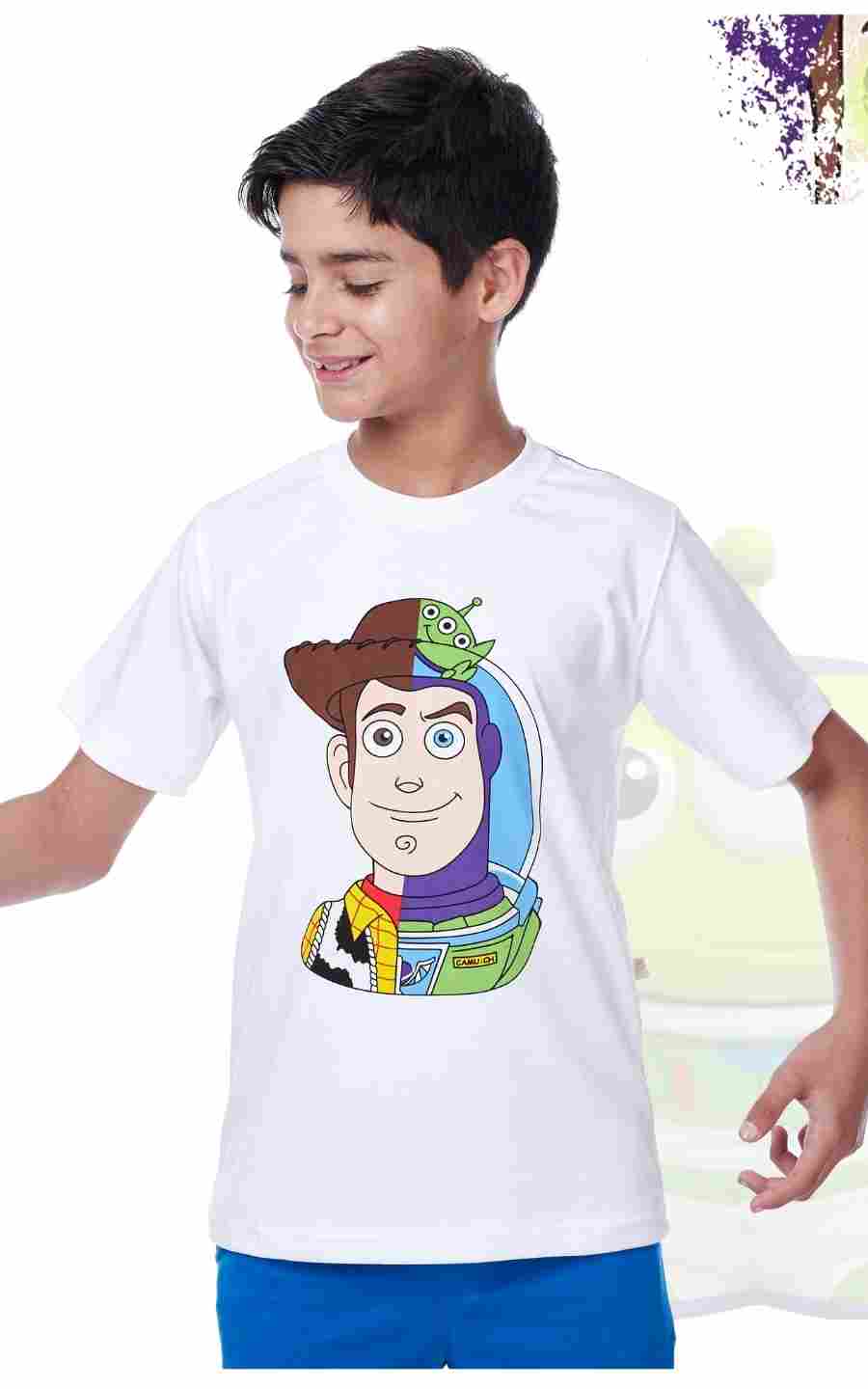 POLO BLANCO TOY STORY | CHUPETIN