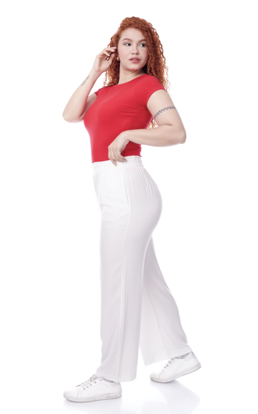 PANTALON BRANDY BLANCO | BOOM
