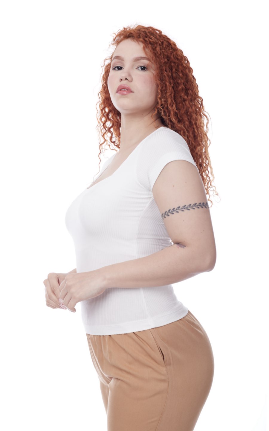 POLO CUELLO PRINCESA BLANCO | BOOM