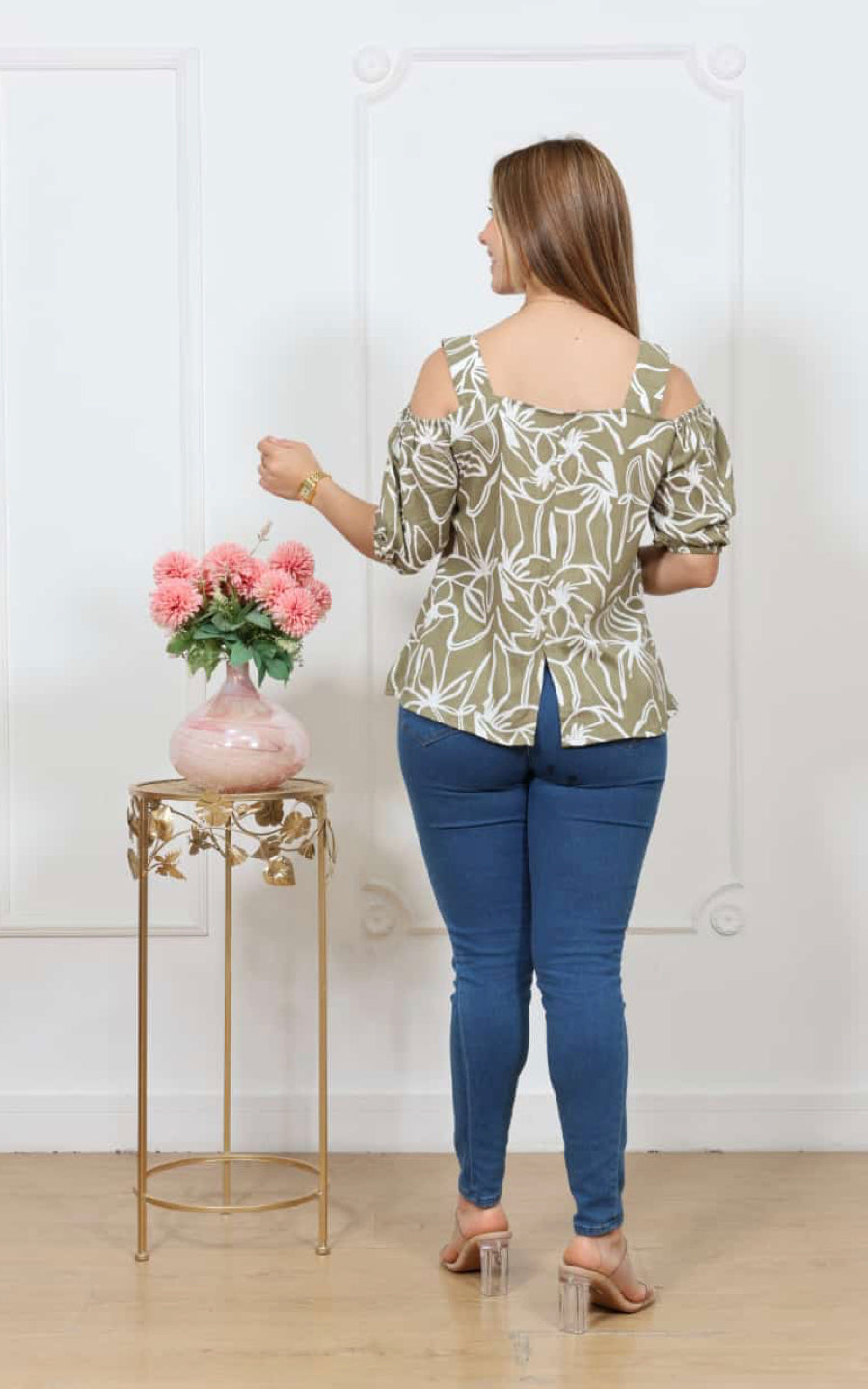 BLUSA MARIA ESTAMPADO | DELFIN ROSA