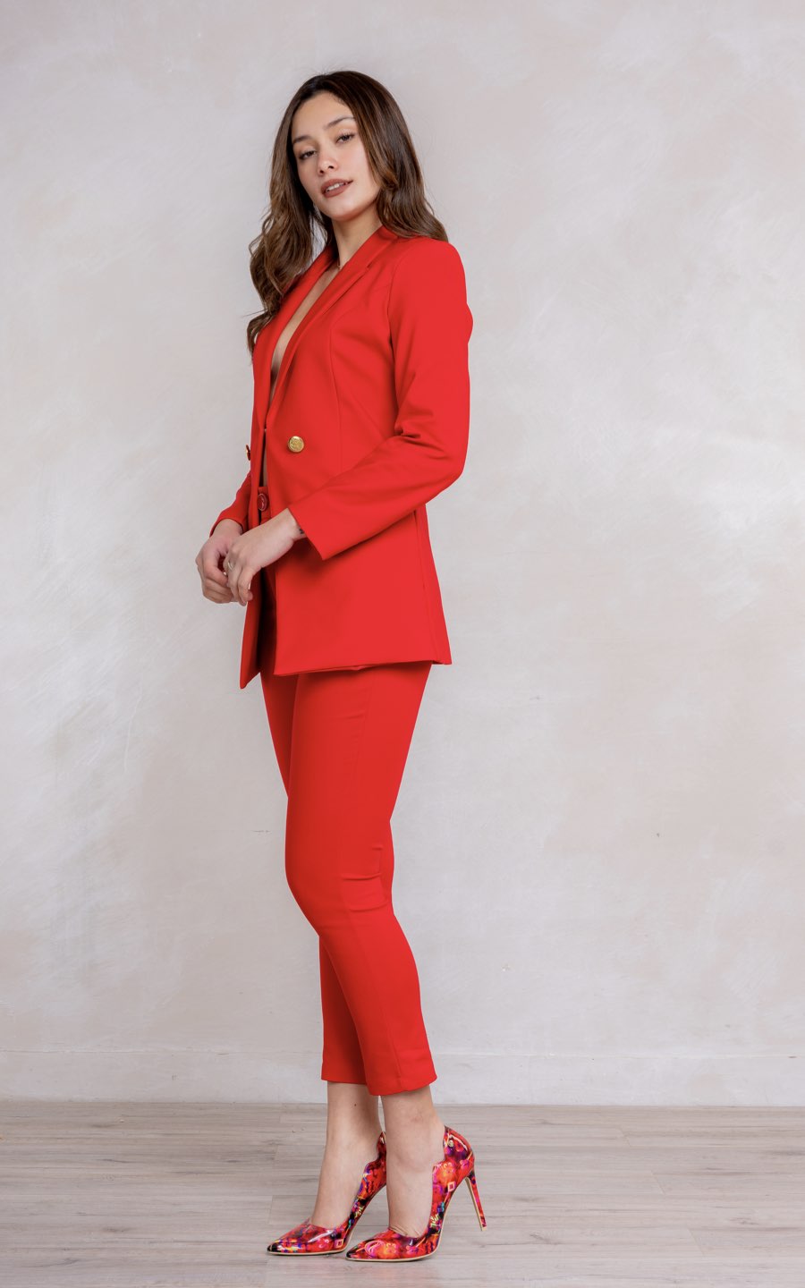 BLAZER AMAR ROJO | FLAVIANA