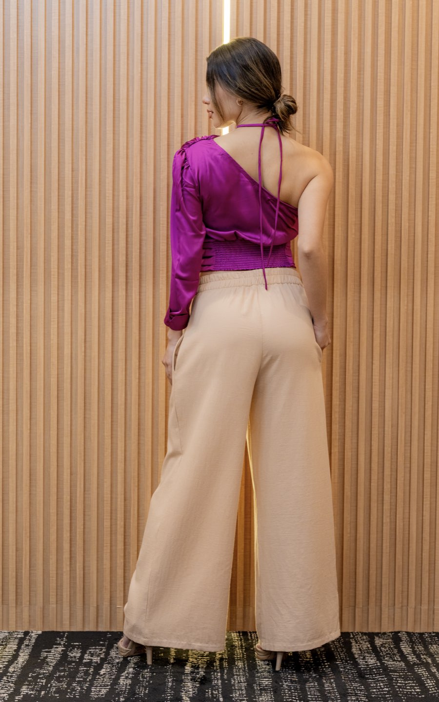 BLUSA ARTEMISA ROSA | FLAVIANA