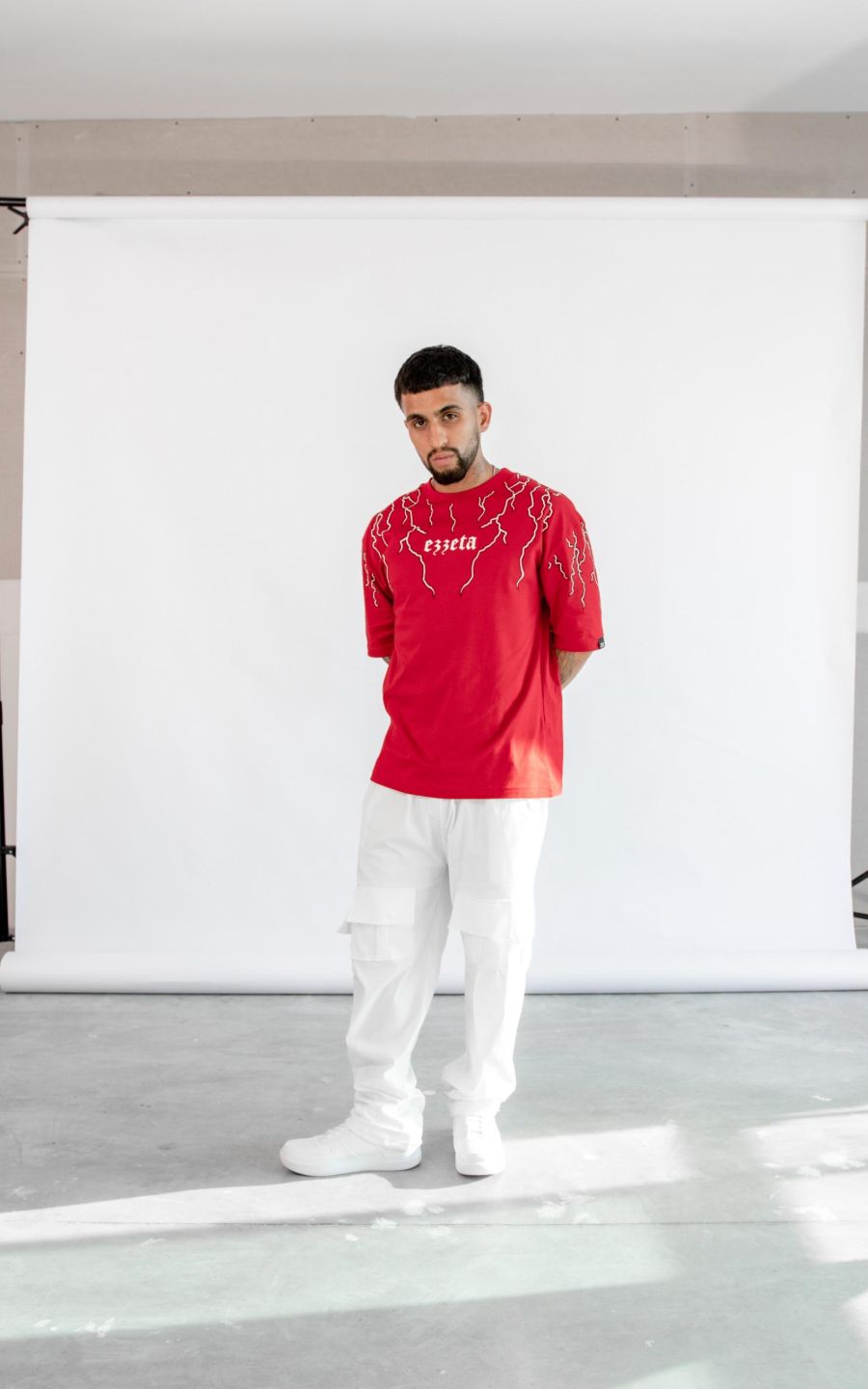 POLO OVERSIZE THUNDER ROJO | EZZETA