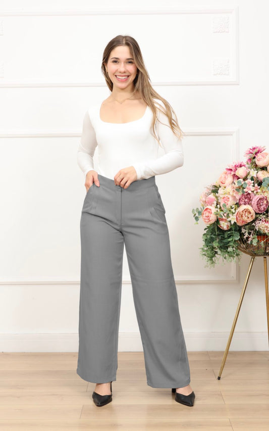 PANTALÓN PARIS PLOMO | KAROMY'S