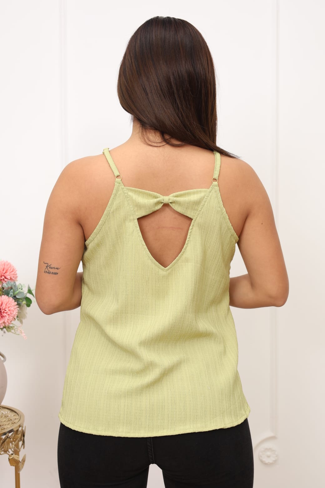 BLUSA SUSANA VERDE | DELFIN ROSA
