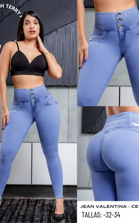 PANTALÓN VALENTINA CELESTE | VANISHA