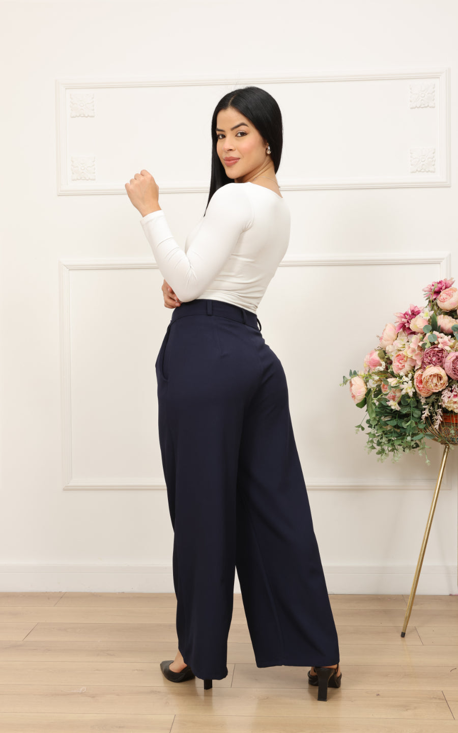 PANTALÓN MILAN AZUL | KAROMY'S