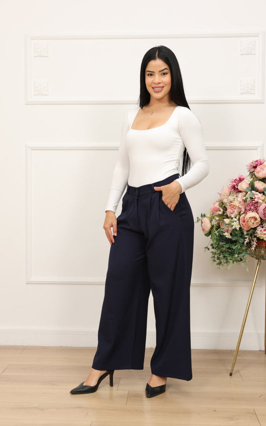 PANTALÓN MILAN AZUL | KAROMY'S