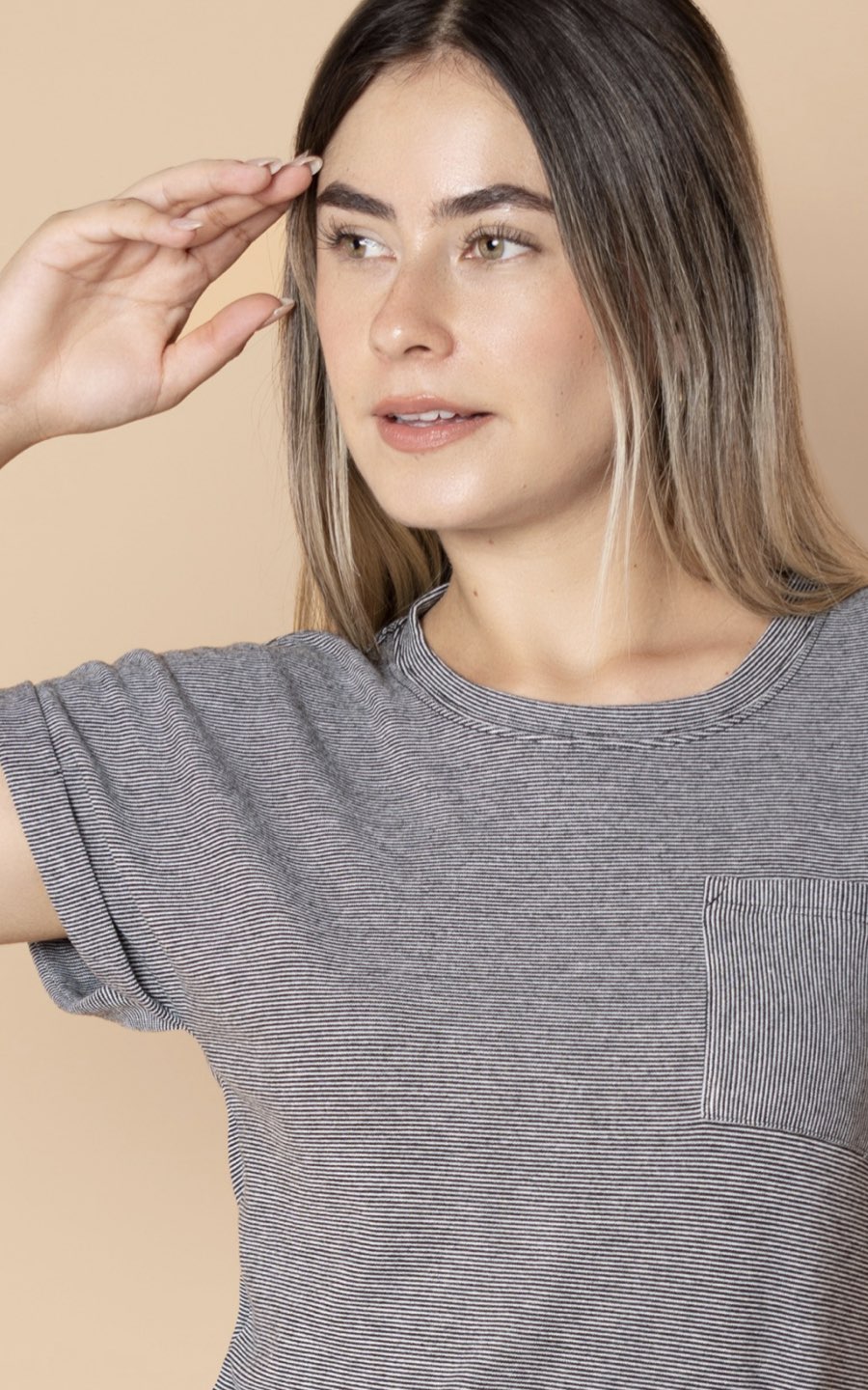 POLO BOLSILLO GRIS | BOOM