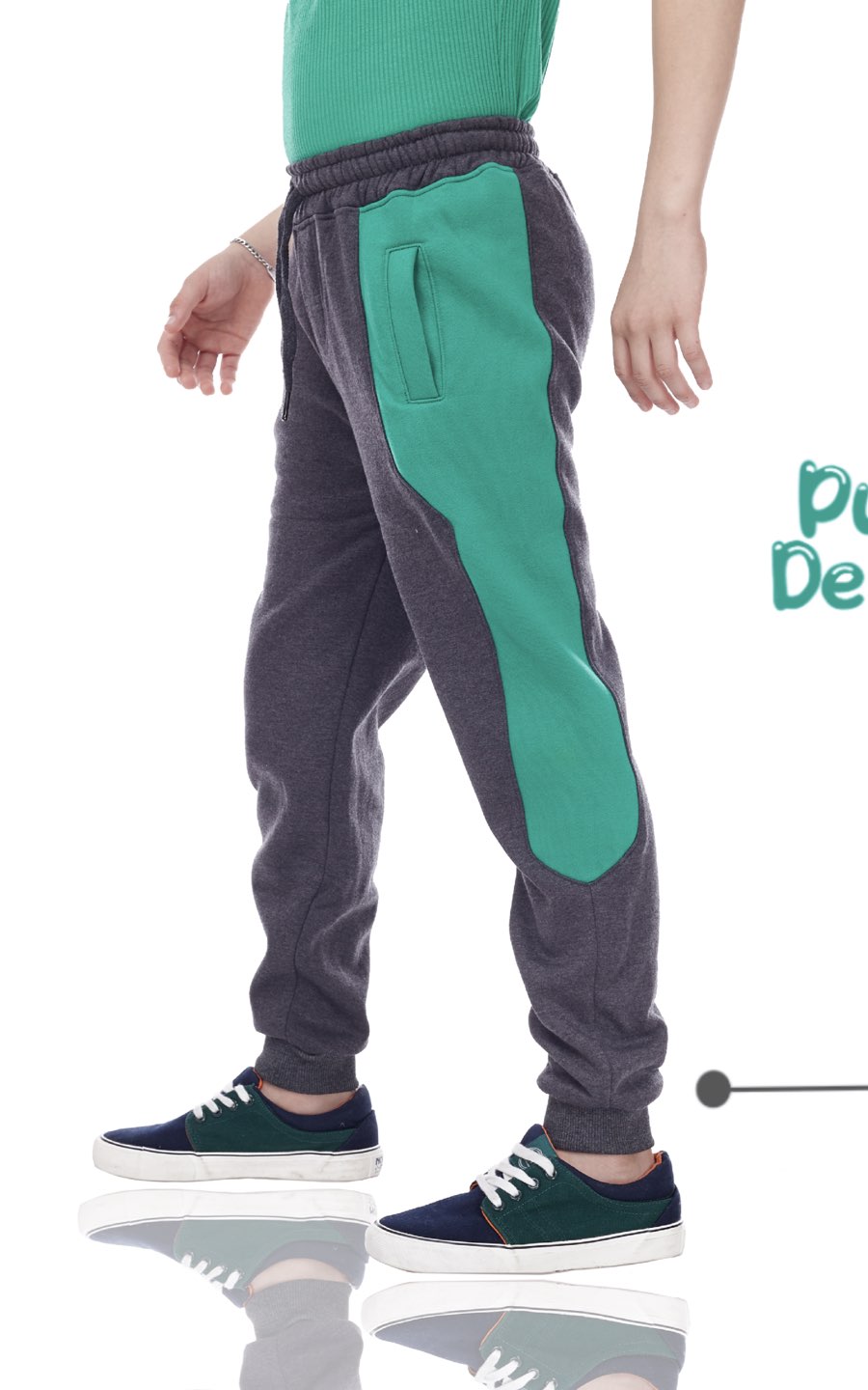 BUZO TRICOLOR PLOMO | CHUPETIN