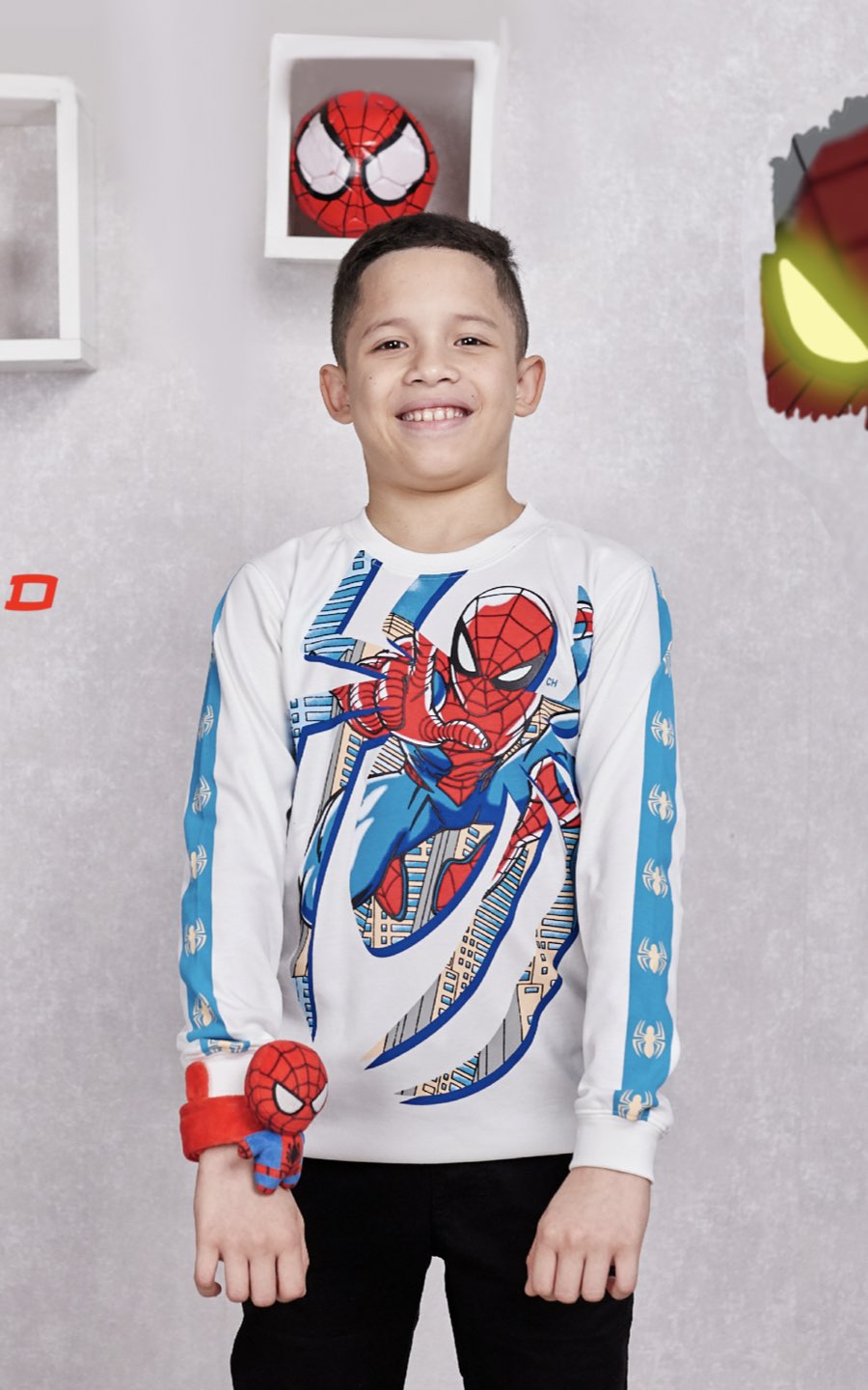 POLO MANGA LARGA SPIDERMAN | CHUPETIN