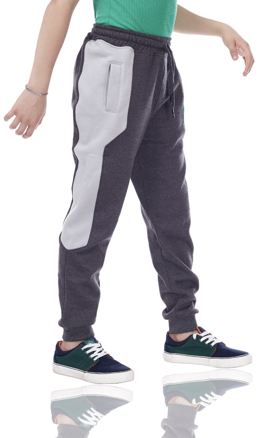BUZO TRICOLOR PLOMO | CHUPETIN