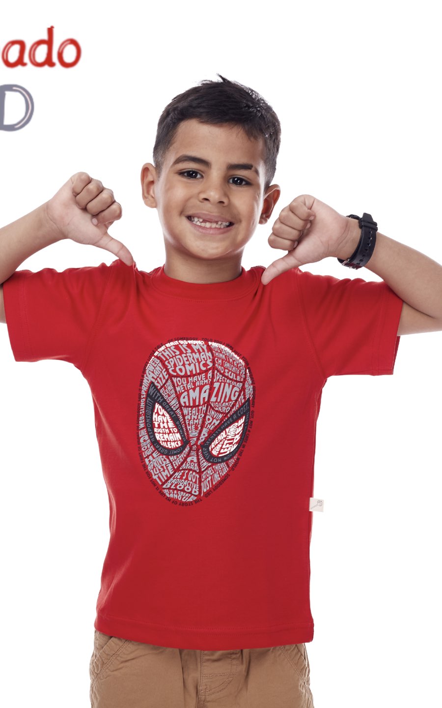 POLO MANGA CORTA SPIDERMAN | CHUPETIN