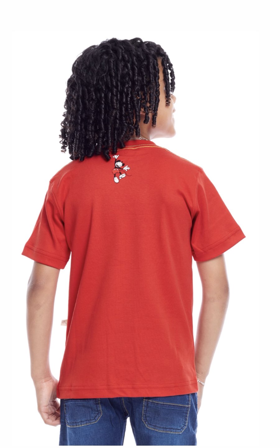 POLO MANGA CORTA MICKEY ROJO | CHUPETIN