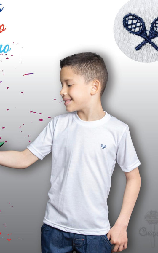 POLO MANGA CORTA BLANCO | CHUPETIN