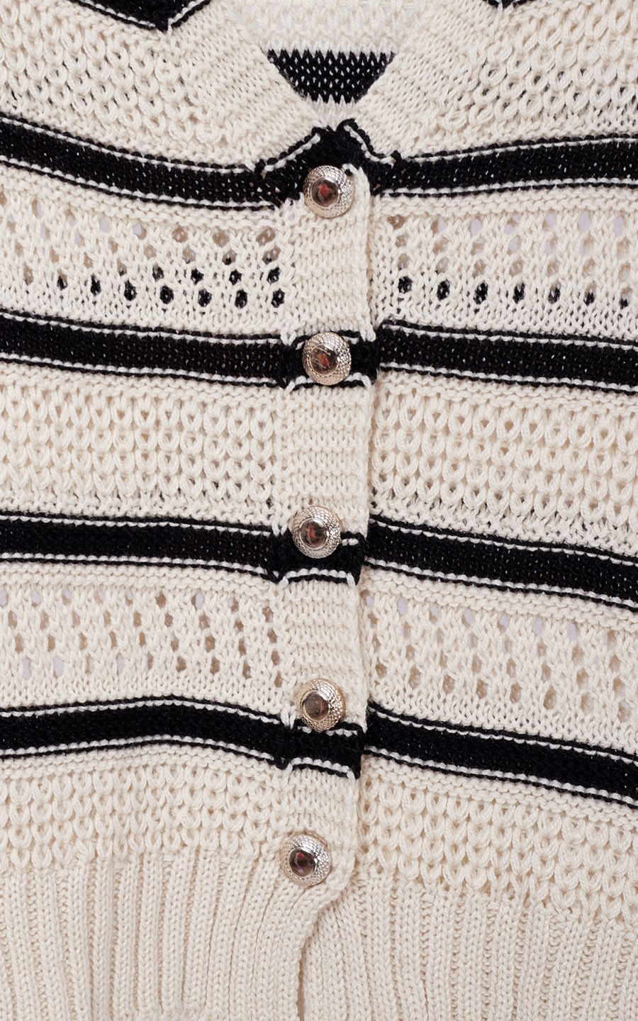 CHALECO TEJIDO RAYAS | LOS MÁS BARATOS