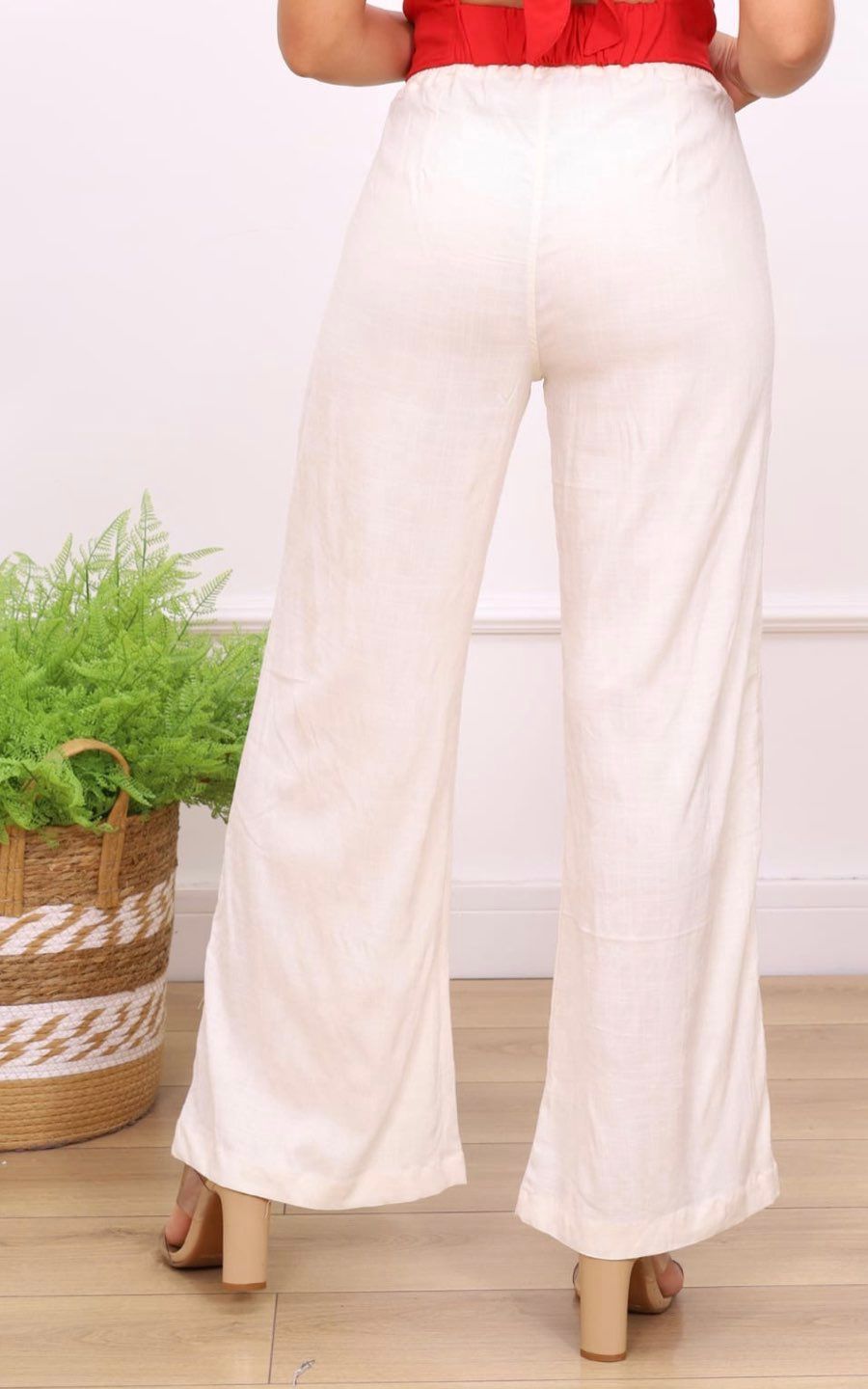 PANTALÓN PALAZO DR | DELFIN ROSA