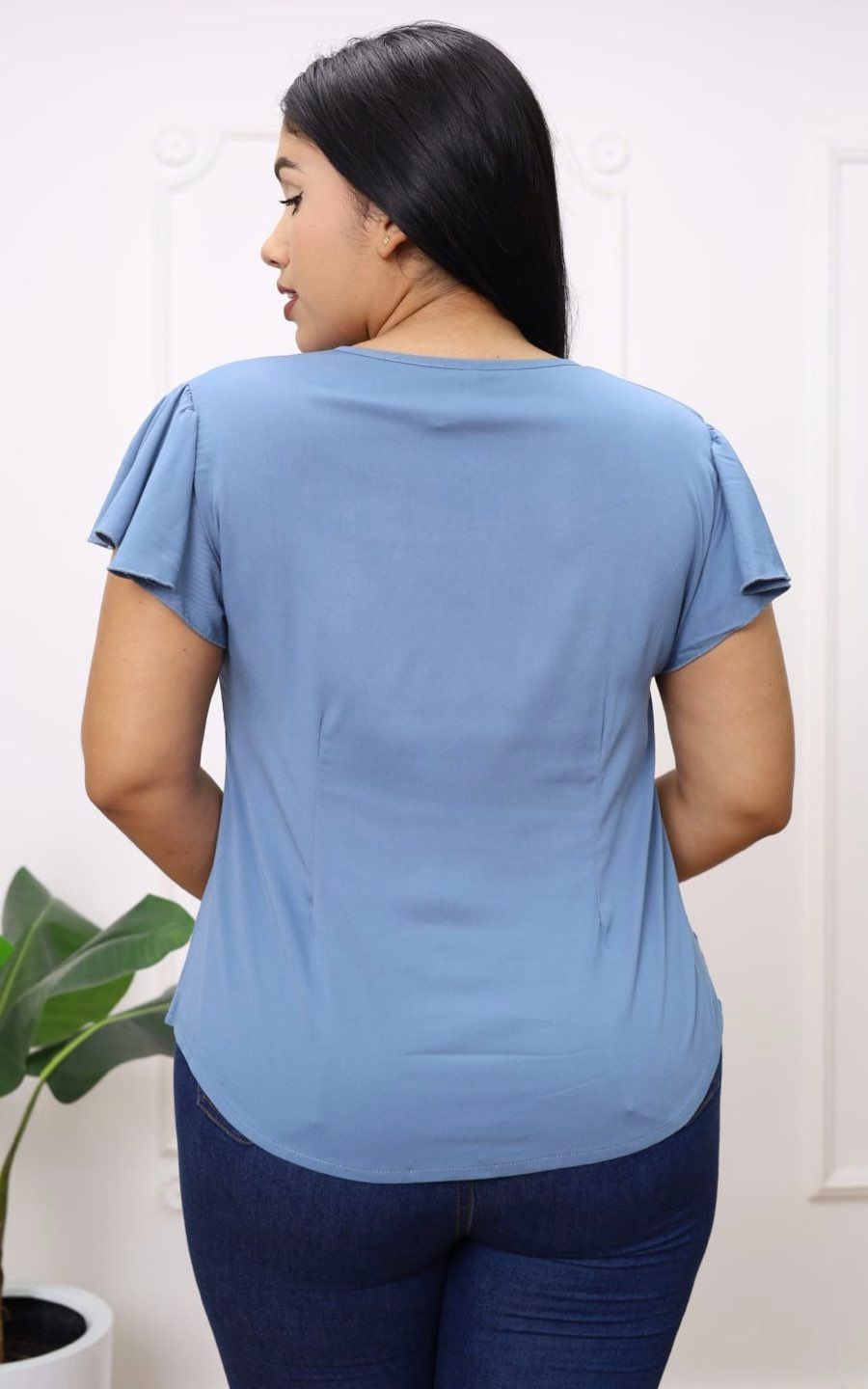 BLUSA CELESTE CHALIS | DELFIN ROSA