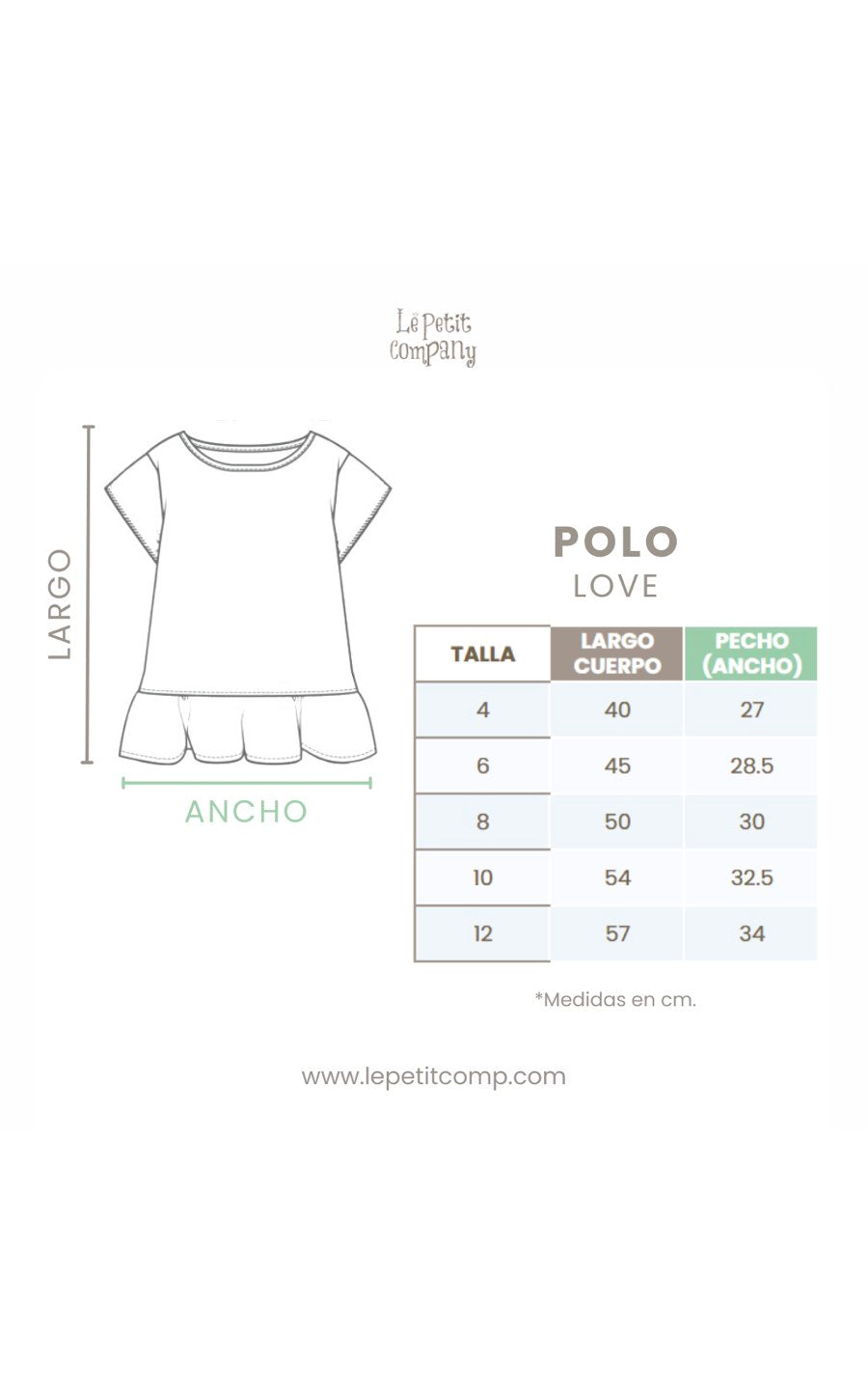 POLIVESTIDO LOVE BLANCO | LE PETIT COMPANY