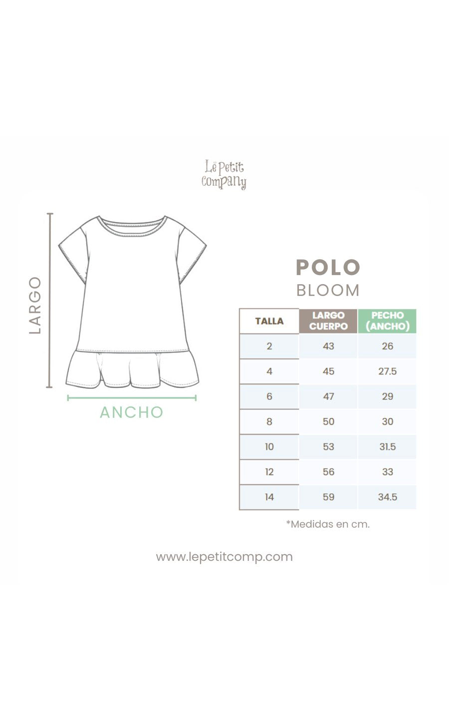 POLIVESTIDO BLOOM BLANCO | LE PETIT COMPANY