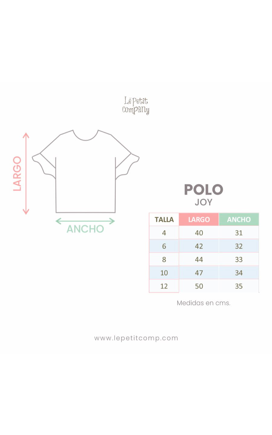 POLO JOY AZUL | LE PETIT COMPANY