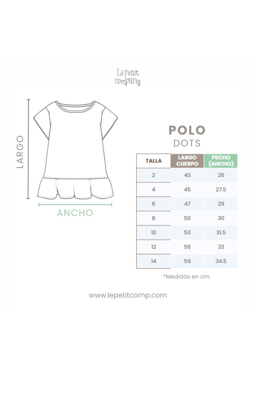 POLO DOTS ROSA | LE PETIT COMPANY