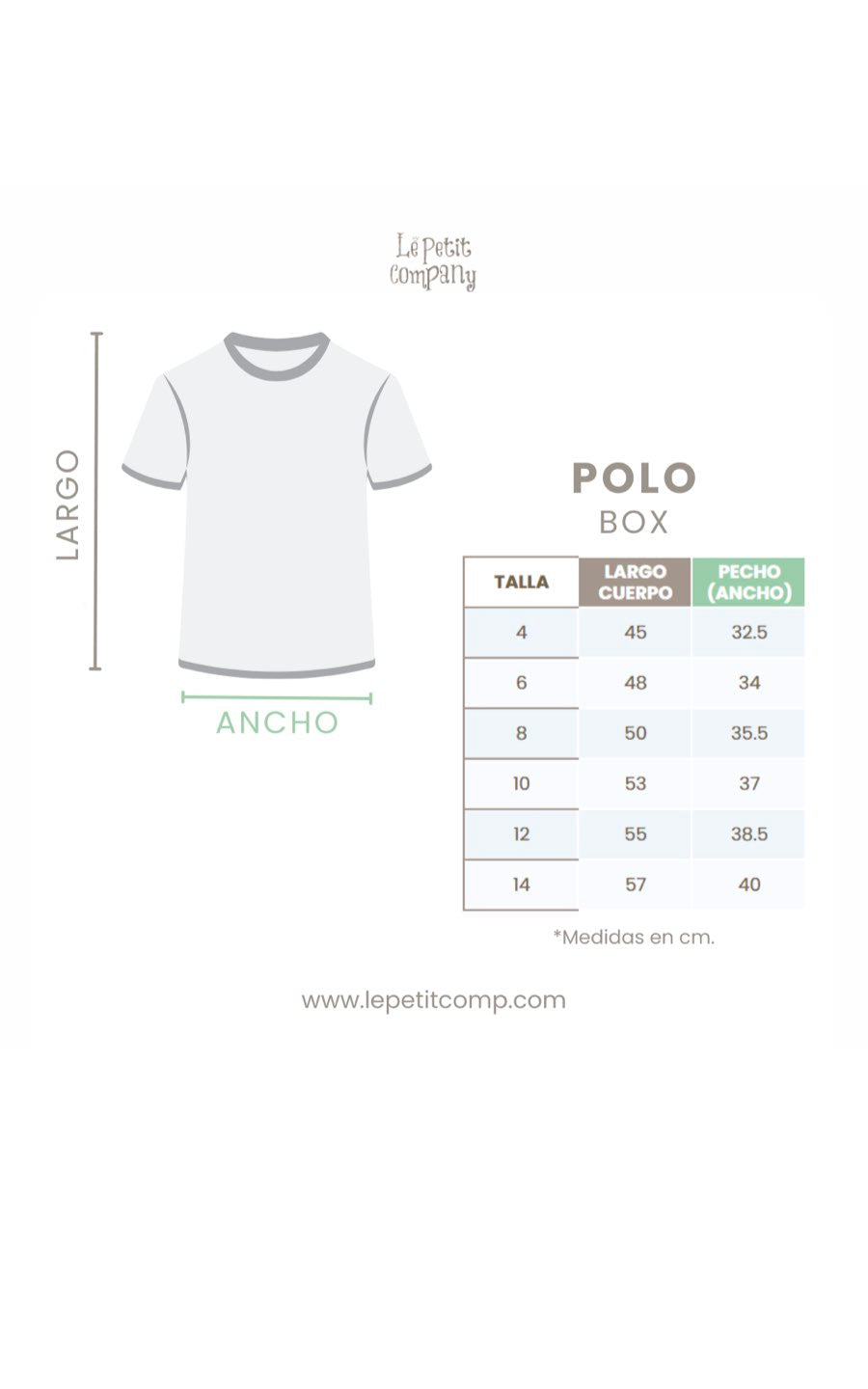 POLO BOX AZUL | LE PETIT COMPANY