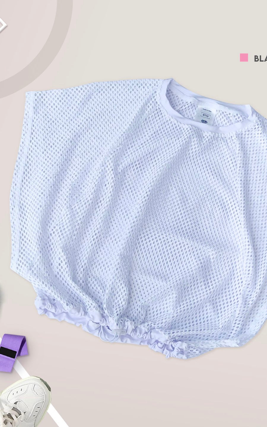 SUDADERA BRISA BLANCO | MYA LINE FITNESS