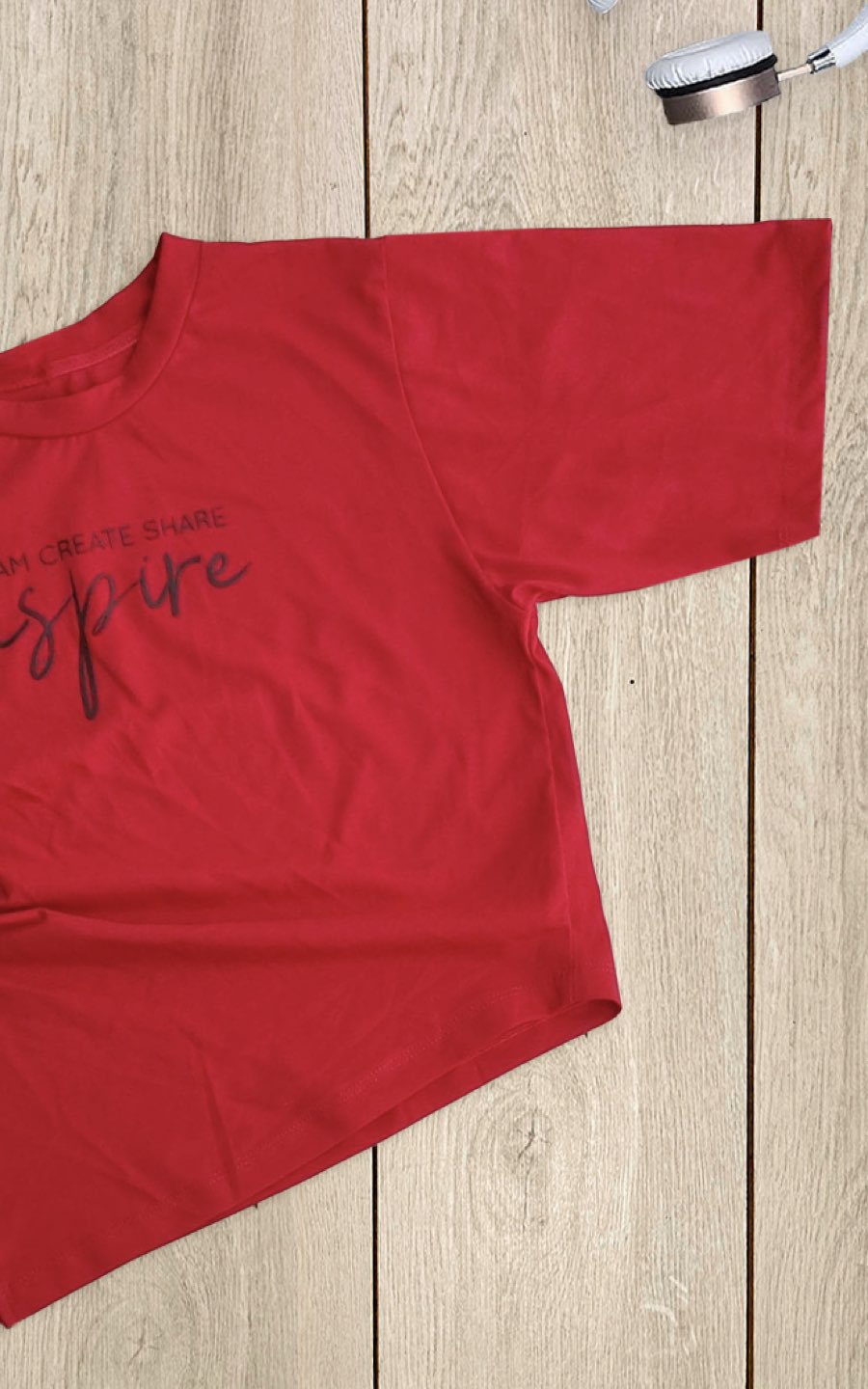 SUDADERA INSPIRE ROJO | MYA LINE FITNESS