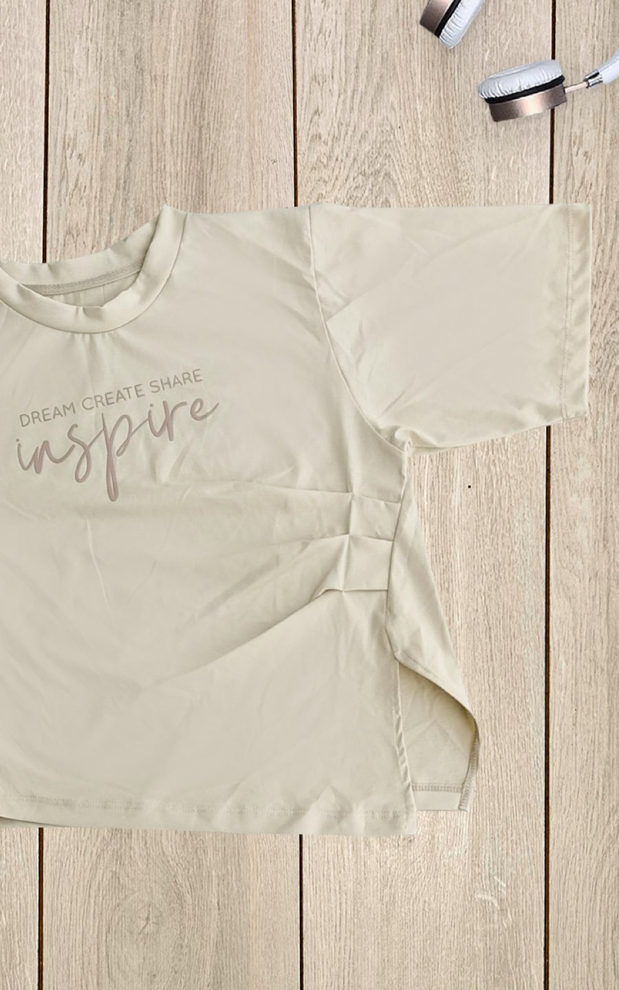 SUDADERA INSPIRE NUDE | MYA LINE FITNESS