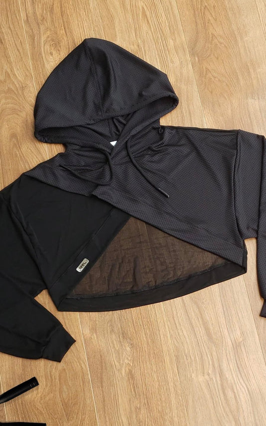 SUDADERA TURQUIA NEGRO | MYA LINE FITNESS