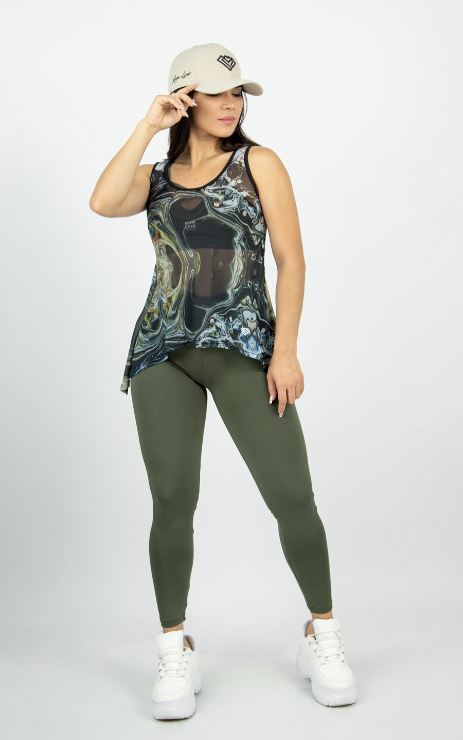 SUDADERA UV VERDE | MYA LINE FITNESS