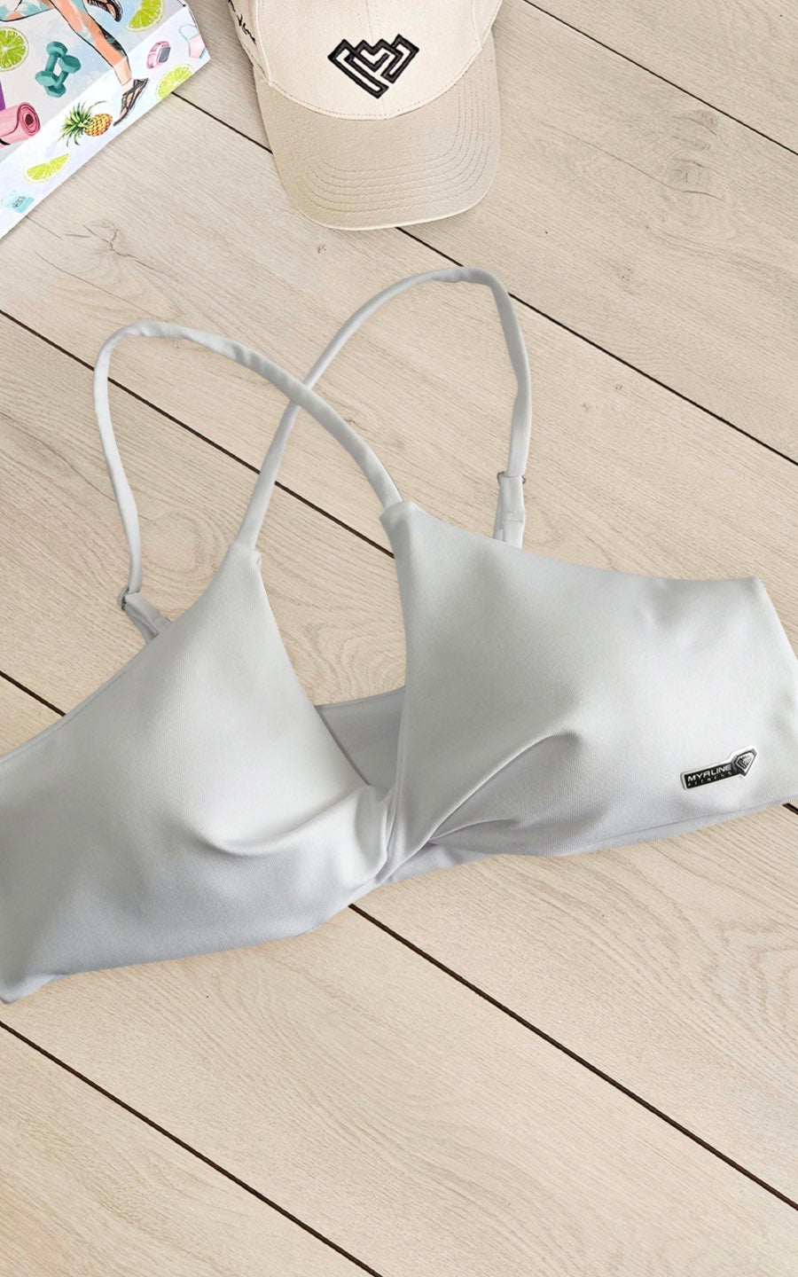 TOP BONETTA BLANCO | MYA LINE FITNESS