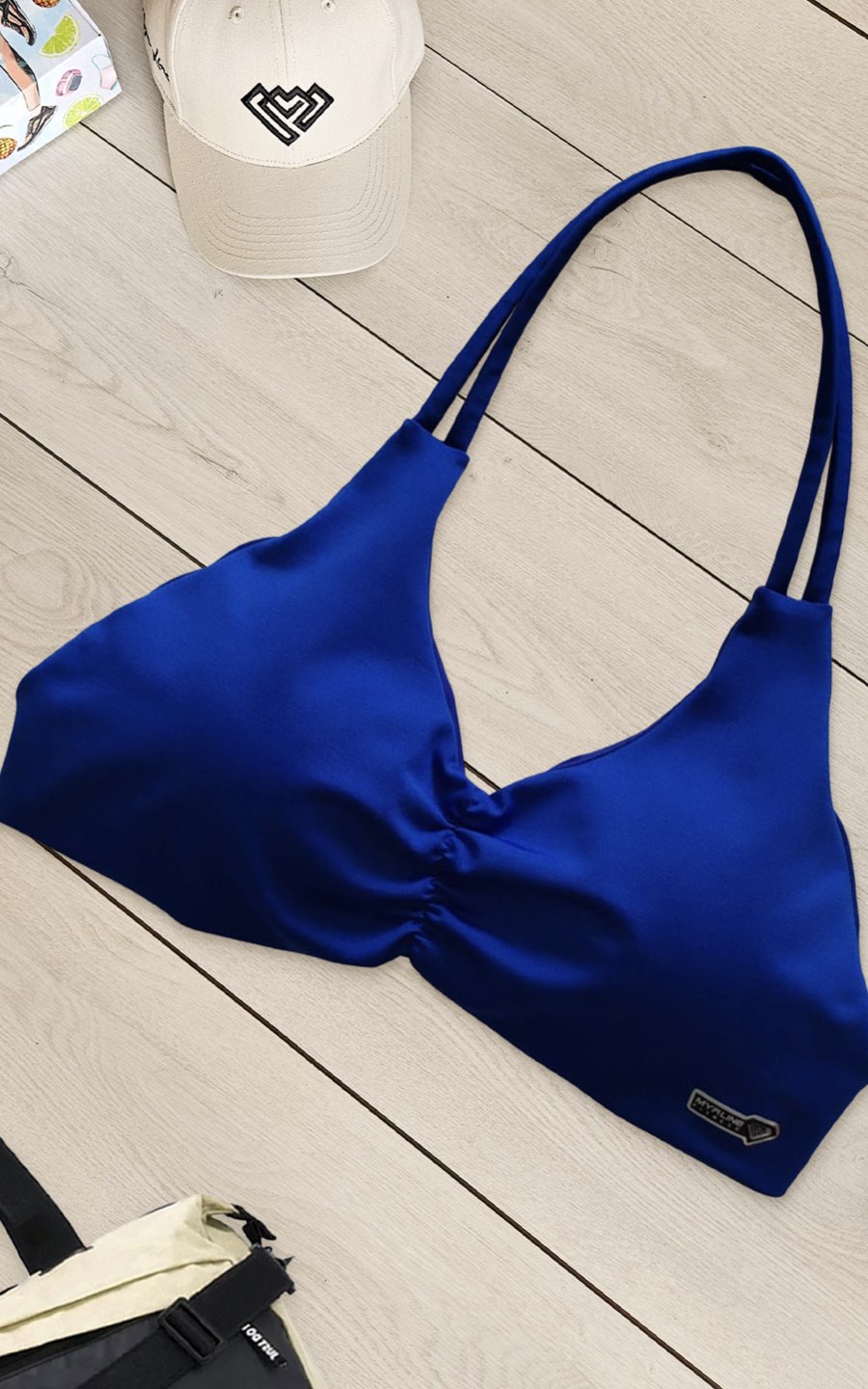 TOP DANA AZULINO | MYA LINE FITNESS
