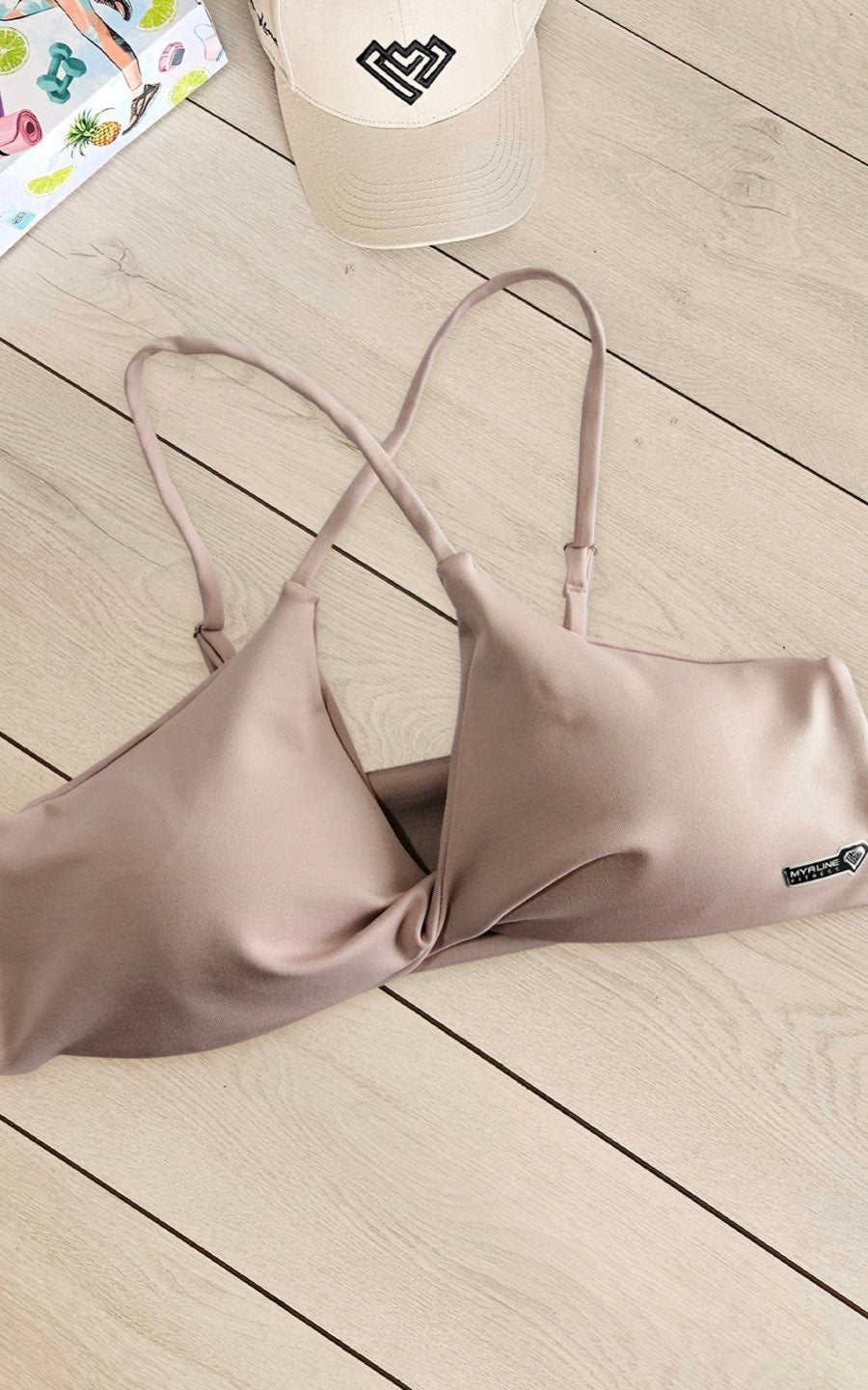 TOP BONETTA NUDE  | MYA LINE FITNESS