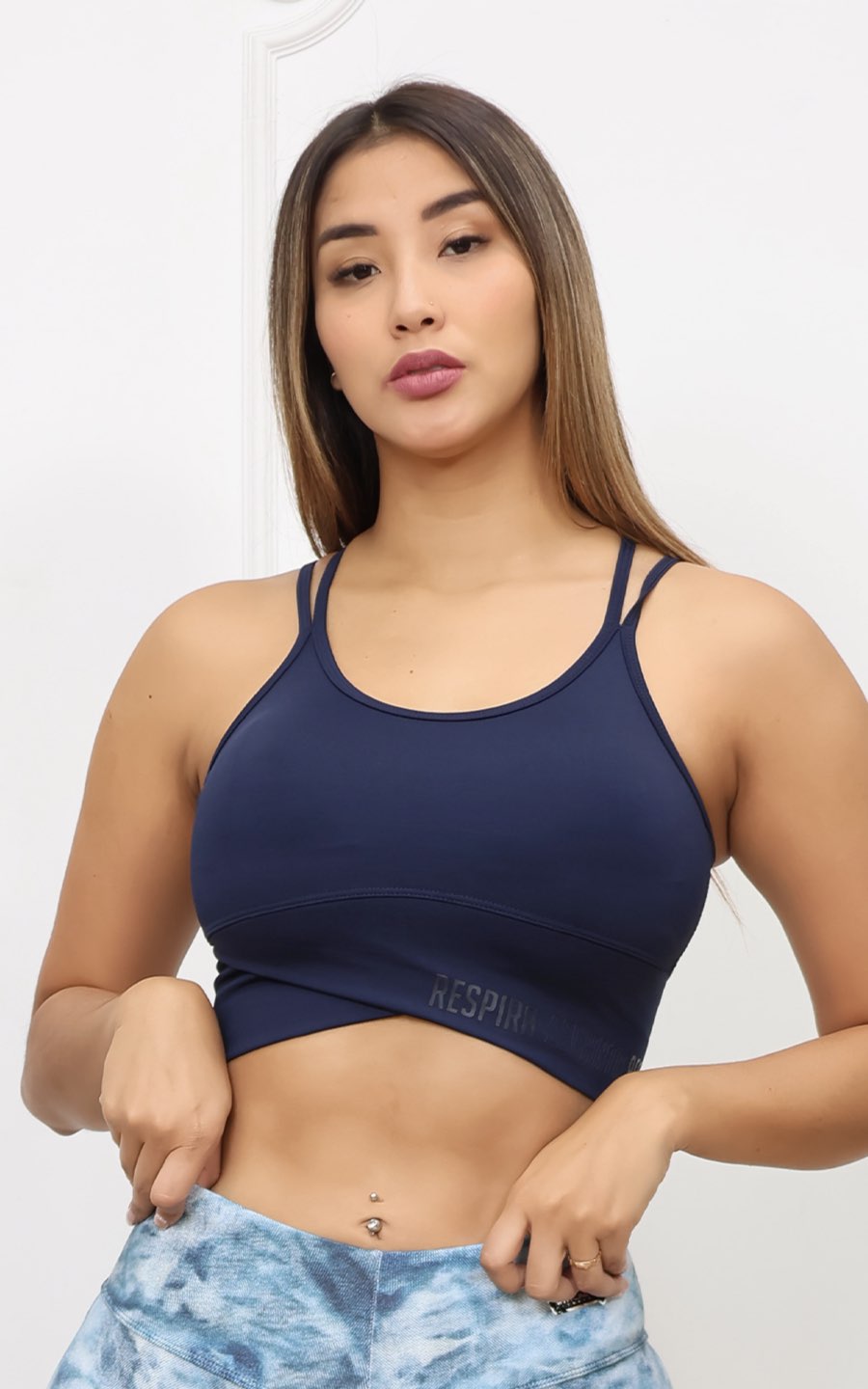 TOP VENECIA AZUL | MYA LINE FITNESS
