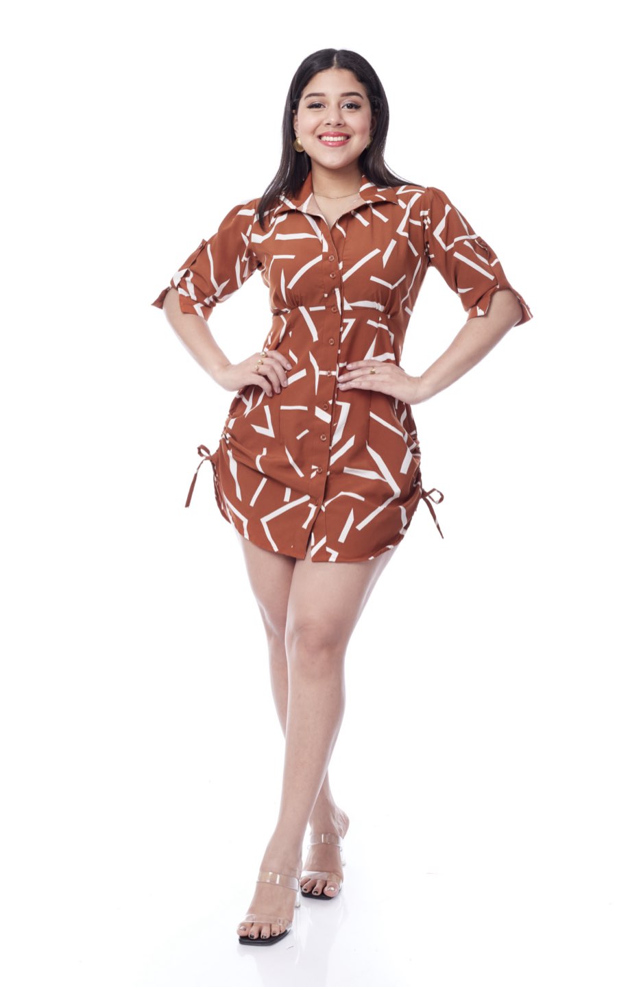 VESTIDO MARRÓN | NARCHAL JEANS